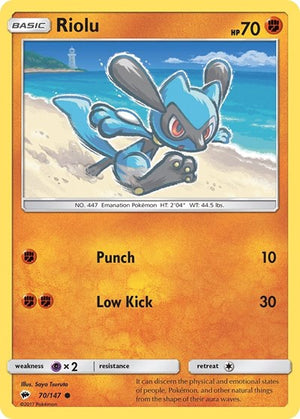 Riolu [SM - Burning Shadows]
