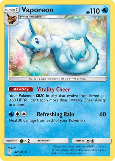 Vaporeon [SM - Cosmic Eclipse]