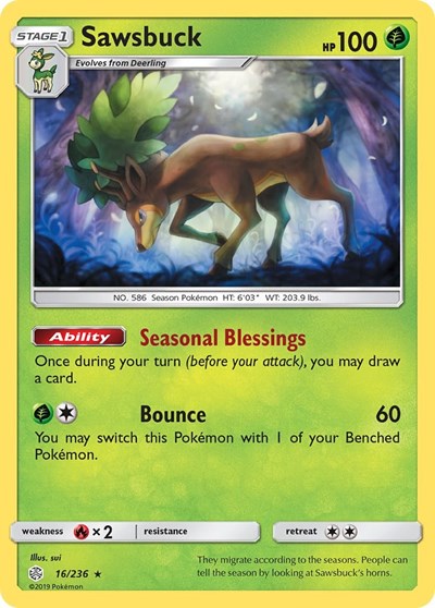 Sawsbuck [SM - Cosmic Eclipse]