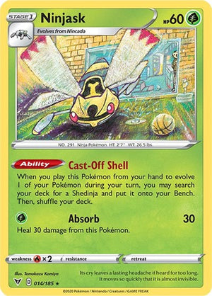 Ninjask [SWSH04: Vivid Voltage]