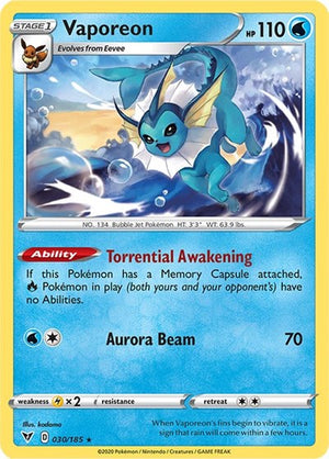 Vaporeon [SWSH04: Vivid Voltage]