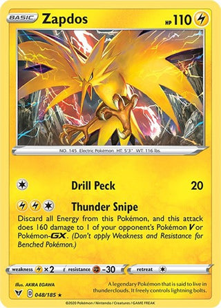 Zapdos [SWSH04: Vivid Voltage]