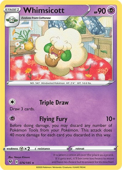 Whimsicott [SWSH04: Vivid Voltage]