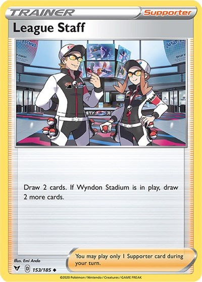 League Staff [SWSH04: Vivid Voltage]