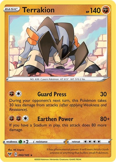 Terrakion [SWSH04: Vivid Voltage]