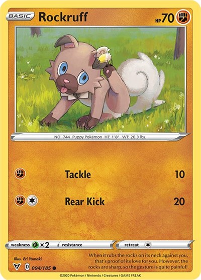 Rockruff [SWSH04: Vivid Voltage]