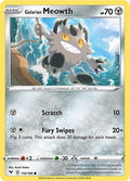 Galarian Meowth [SWSH04: Vivid Voltage]