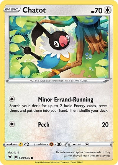 Chatot [SWSH04: Vivid Voltage]