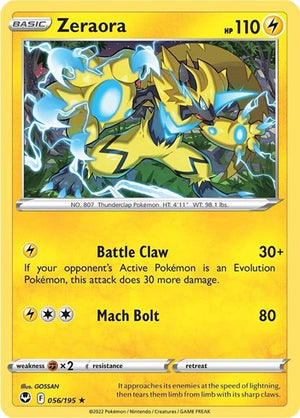 Zeraora [SWSH12: Silver Tempest]