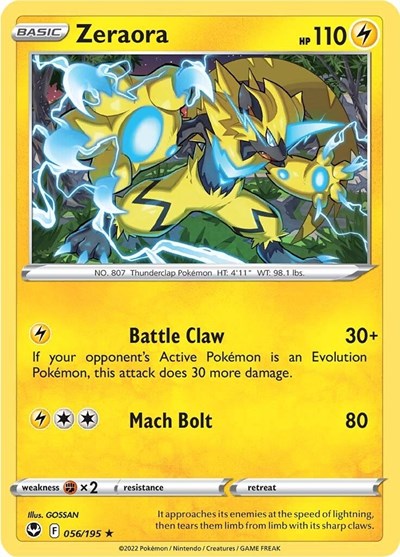 Zeraora [SWSH12: Silver Tempest]