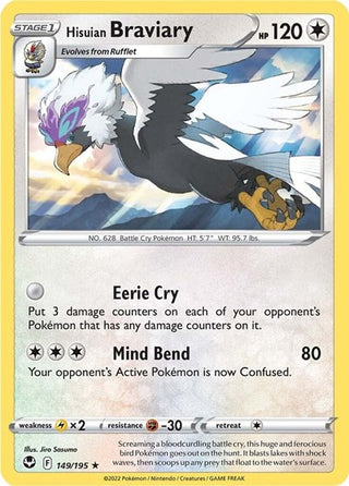 Hisuian Braviary [SWSH12: Silver Tempest]
