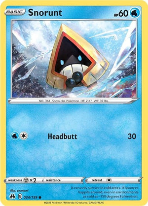 Snorunt [Crown Zenith]