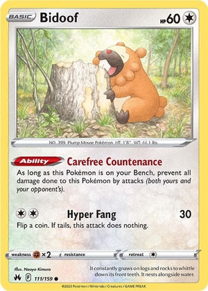 Bidoof [Crown Zenith]