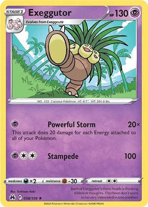 Exeggutor [Crown Zenith]