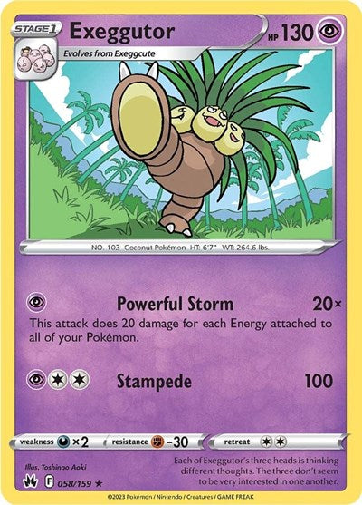 Exeggutor [Crown Zenith]