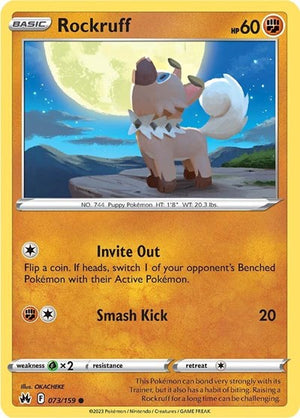 Rockruff [Crown Zenith]
