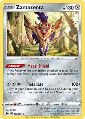 Zamazenta [Crown Zenith]