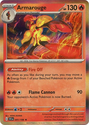Armarouge - 041/198 [SV01: Scarlet & Violet Base Set]