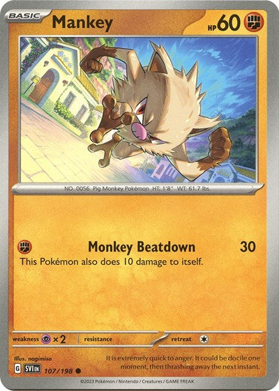 Mankey [SV01: Scarlet & Violet Base Set]