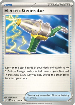 Electric Generator [SV01: Scarlet & Violet Base Set]
