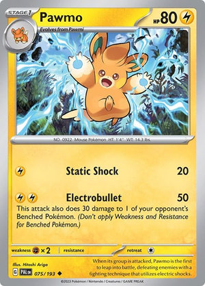 Pawmo [SV02: Paldea Evolved]