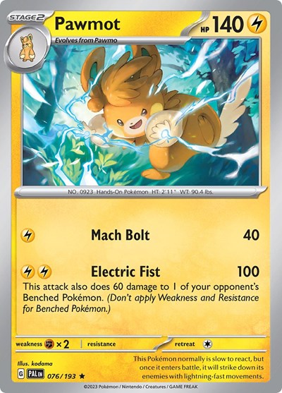 Pawmot [SV02: Paldea Evolved]