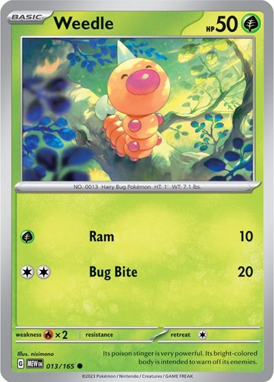Weedle [SV: Scarlet & Violet 151]