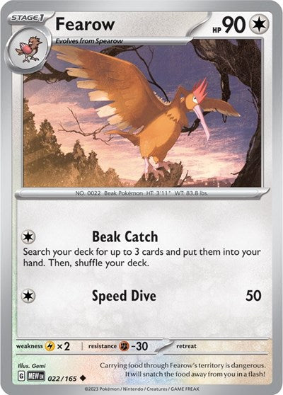 Fearow [SV: Scarlet & Violet 151]