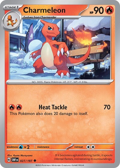 Charmeleon [SV03: Obsidian Flames]