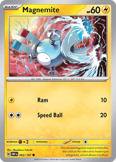 Magnemite [SV03: Obsidian Flames]