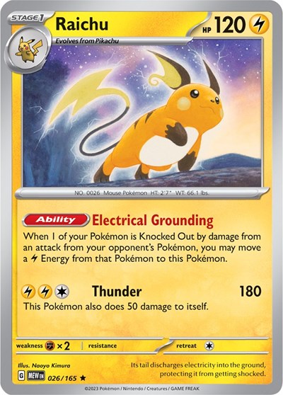 Raichu [SV: Scarlet & Violet 151]