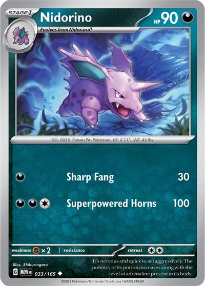Nidorino [SV: Scarlet & Violet 151]