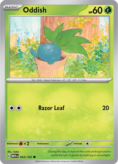 Oddish [SV: Scarlet & Violet 151]