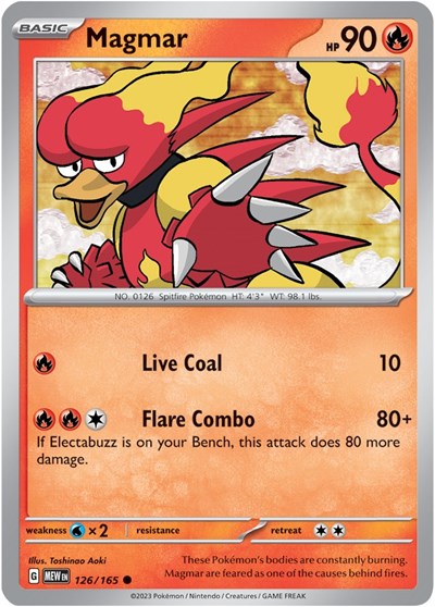 Magmar [SV: Scarlet & Violet 151]
