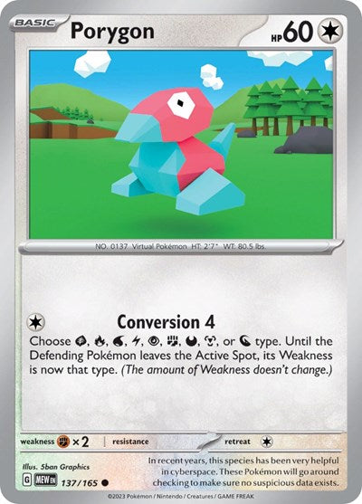 Porygon [SV: Scarlet & Violet 151]