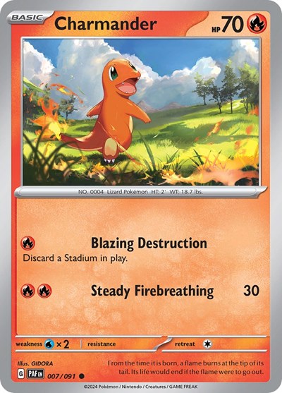 Charmander [SV: Paldean Fates]