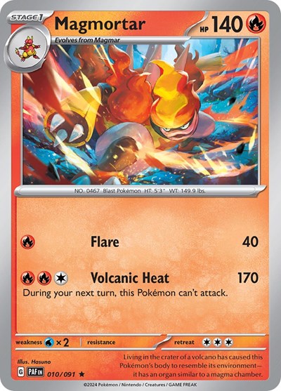 Magmortar [SV: Paldean Fates]