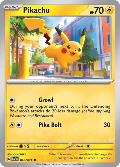 Pikachu [SV: Paldean Fates]