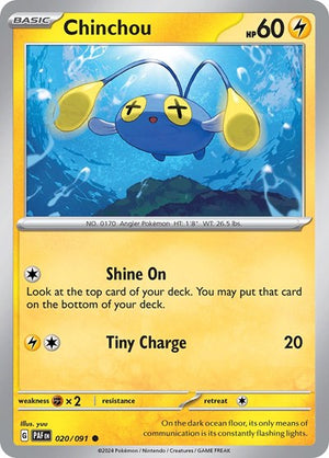 Chinchou [SV: Paldean Fates]