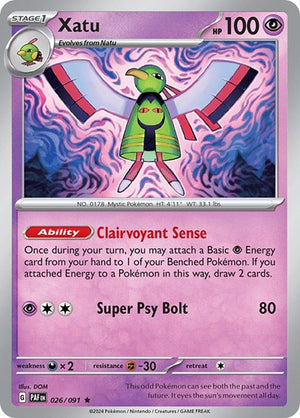 Xatu - 026/091 [SV: Paldean Fates]