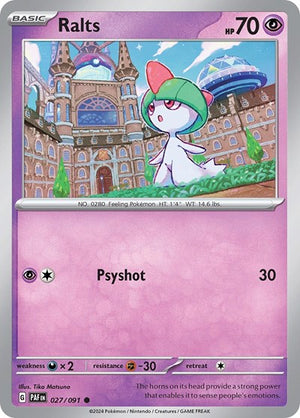 Ralts [SV: Paldean Fates]