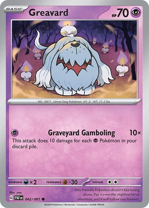 Greavard [SV: Paldean Fates]