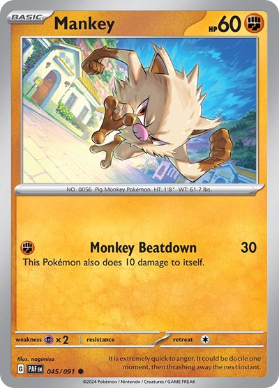Mankey [SV: Paldean Fates]