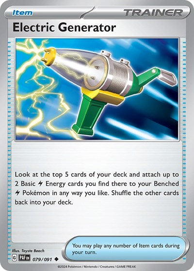 Electric Generator [SV: Paldean Fates]