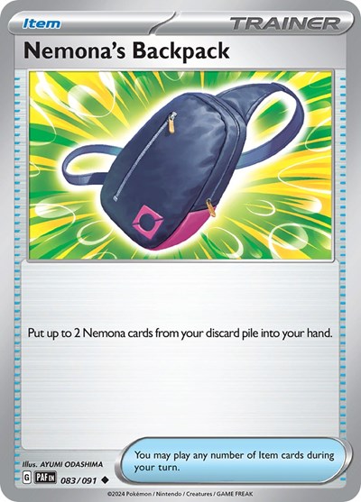 Nemona's Backpack [SV: Paldean Fates]