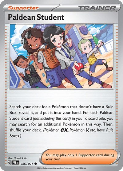 Paldean Student [SV: Paldean Fates]