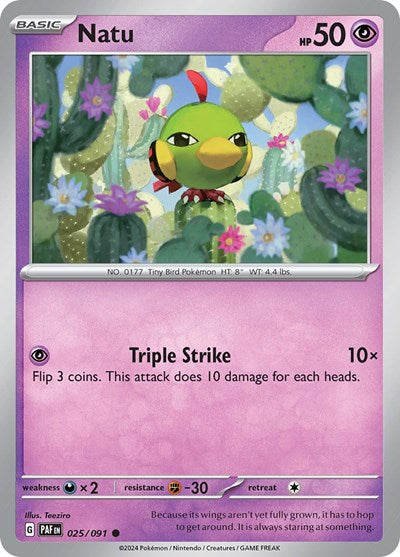 Natu [SV: Paldean Fates]