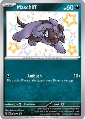 Maschiff - 071 [SVP Black Star Promos]