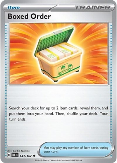 Boxed Order [Temporal Forces]