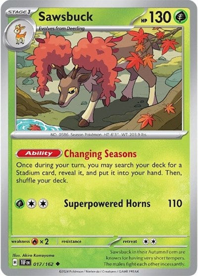 Sawsbuck [Temporal Forces]